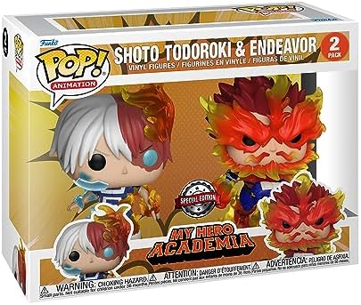 Funko Pop! Animation: My Hero Academia (MHA) Pack Endeavor