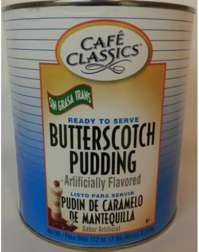 Real Fresh Cafe Classic Butterscotch Pudding, 7 Pound -- 6 per case.