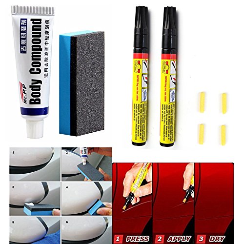 Buy 2 PCS Car Scratch Repair Pen with Paint Scratch Remover Fix car