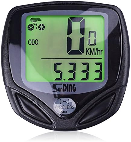 ENJOYPRO Wireles Bike Computer Bicycle Speedometer With Backlight Multi Function