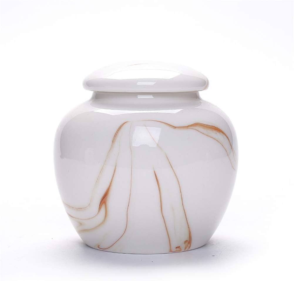 Mini Urna Funeraria In Ceramica - 110ml, Verde, Per Ceneri Umane O Animali - Foto 13