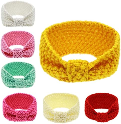Crochet Baby Headband,Infant Headband, Vintage Wrap Headband, Baby Shower