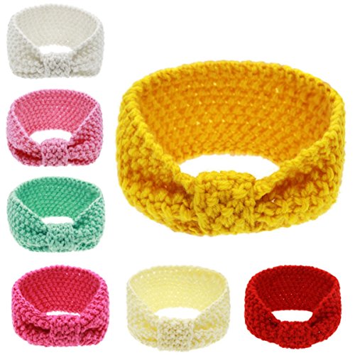 Crochet Baby Headband,Infant Headband, Vintage Wrap Headband, Baby Shower