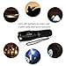Larnn Tactical Flashlight, Defiant Led Flashlight 5 Light Modes Zoomable & Weather Resistant Flashlights (1-Pack)
