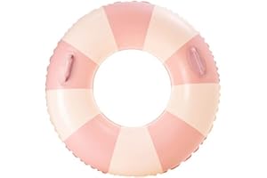 Audaisyly Children Swimming Ring, Inflatable Pool Floats Swim Tube Raft Toy with Fruits Mermaid Decorations Summer Water Fun Lounge Beach Lake Party Supplies for Kids