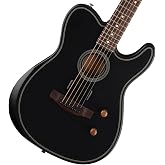 Fender Acoustasonic Standard Telecaster Acoustic-electric Guitar - Black
