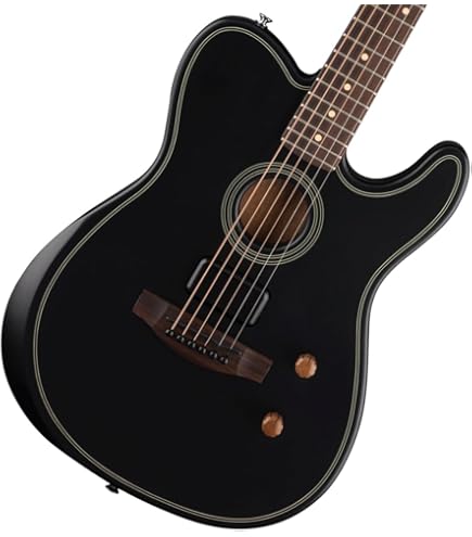Amazon.com: Fender American Acoustasonic Telecaster Acoustic