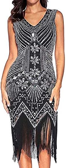 amazon uk flapper dress