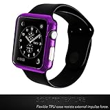 [Heavy Duty] Apple Watch 1 / 2 / Nike+ Case by DidaDi, 5 Colors, 42 mm Full TPU Protective Gear of iWatch. Dustproof, Splash Waterproof in sports. Anti Scratch Protection Cover, Solid Accessories!