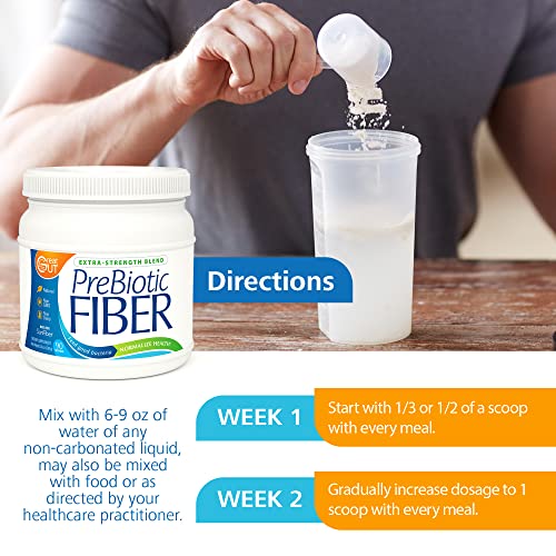 Great Gut Prebiotic Fiber Powder, Unflavored Prebiotic Fiber with