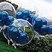 Caryo 24 Inch Clear Foil Helium Balloons Creative Bobo Balloons for Wedding Birthday Party Decorations (2pcs)