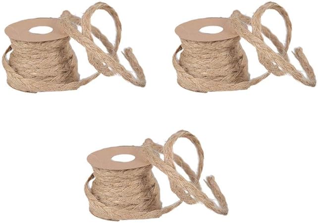 Amazon Co Jp Heallily 3ピースジュート麻ひもリボンロール麻コードラッピング麻ひも芸術工芸ギフト同梱包装装飾 ライトブラウン 車 バイク