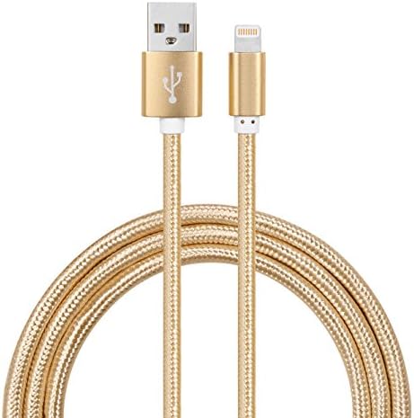 Tough and durable Apple MFI certified lightning cable for iphone, ipod, ipad, pack of 3（2M + 1M + 1M）