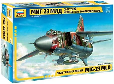ZVEZDA- MIG 23 MLD, Z7218, Not stated, Non Renseigné, Small