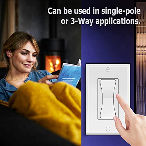 010V Dimmer Switch, 3 Way/SinglePole Low Voltage Dimmer Light Switch