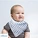 Baby Bibs Bandana Drool Bibs for Boys and Girls Drooling and Teething By Allinne, Unisex Gift Registry Baby Shower, Organic Cotton, Polyester Fleece, Hypoallergenic,Soft and Absorbent, TRIPLE LAYERED