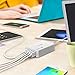 USB Wall Charger Desktop Charging Station 5-Port, G-TING PowerIQ Technology Charging Ports for iPhone, iPad,Nexus,LG,Edge and More