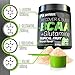Perfotek BCAA + Glutamine Amino Acids Powder - Tropical Fruit Natural Protein Mix Drink for Muscles - 30 Servings