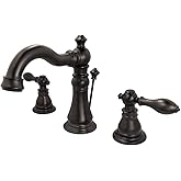 Kingston Brass FSC1975ACL American Classic Widespread Bathroom Faucet, Oil-Rubbed Bronze, 8 x 5.19 x 6