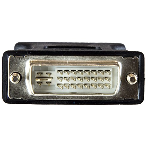 StarTech.com DVI to VGA Cable Adapter - Black - M/F - DVI-I to VGA Converter Adapter - Thumbnail 2