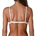 Anemone Women's Full Lace Semi Sheer Bralette Thin Band
