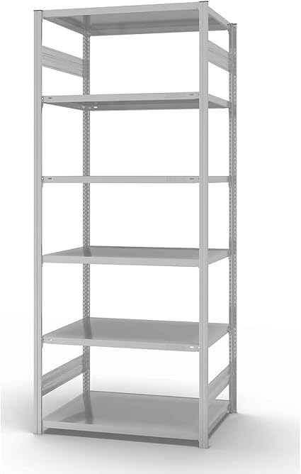 hofe System-Steckregal, Ausführung leicht, kunststoffbeschichtet