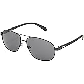 Buffalo David Bitton B0021S Men's Navigator Sunglasses, 60 mm, Black