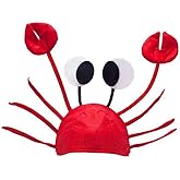 Crab Hat Dress Up Theme Party Roleplay
