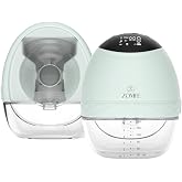 Zomee Fit Wearable Hands-Free Electric Breast Pump, Hospital-Grade, Pair | 280 mmHg hospital-grade, hands-free, 4 modes, Nipple Correction, Milk Overflow Sensor, 6 oz cup