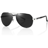 JOLLYNOVA Adjustable Tint Sunglasses, 1-9 Gears Steampunk Retro Metal Round Polarized Glasses with ND Filter Lenses