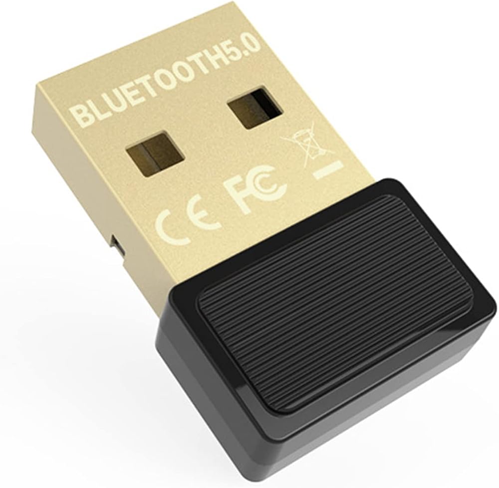 EasyULT USB Bluetooth 5.1 Adapter Dongle for Windows 10/8/7 Micro Size