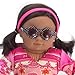 Sophia's Doll Sunglasses Pack of 3, Fits 18 Inch Girl Dolls or 15 Inch Baby Dolls | Polka Dot Flower Sunglasses in Blue, Red and Black