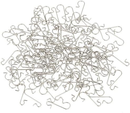 Naler 120pcs Christmas Bauble Hooks Christmas Ornament Hooks - Image 3