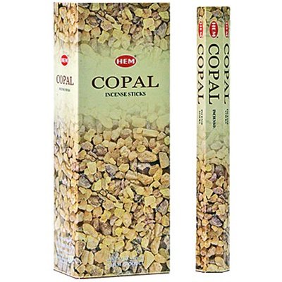 Copal - Box of Six 20 Stick Tubes - HEM Incense