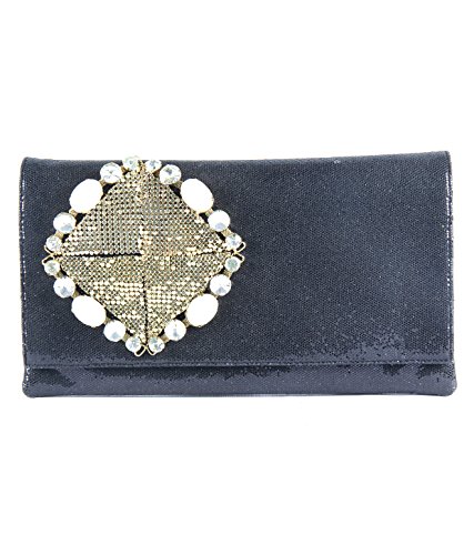 SAISHA Womens Clutch (Black)