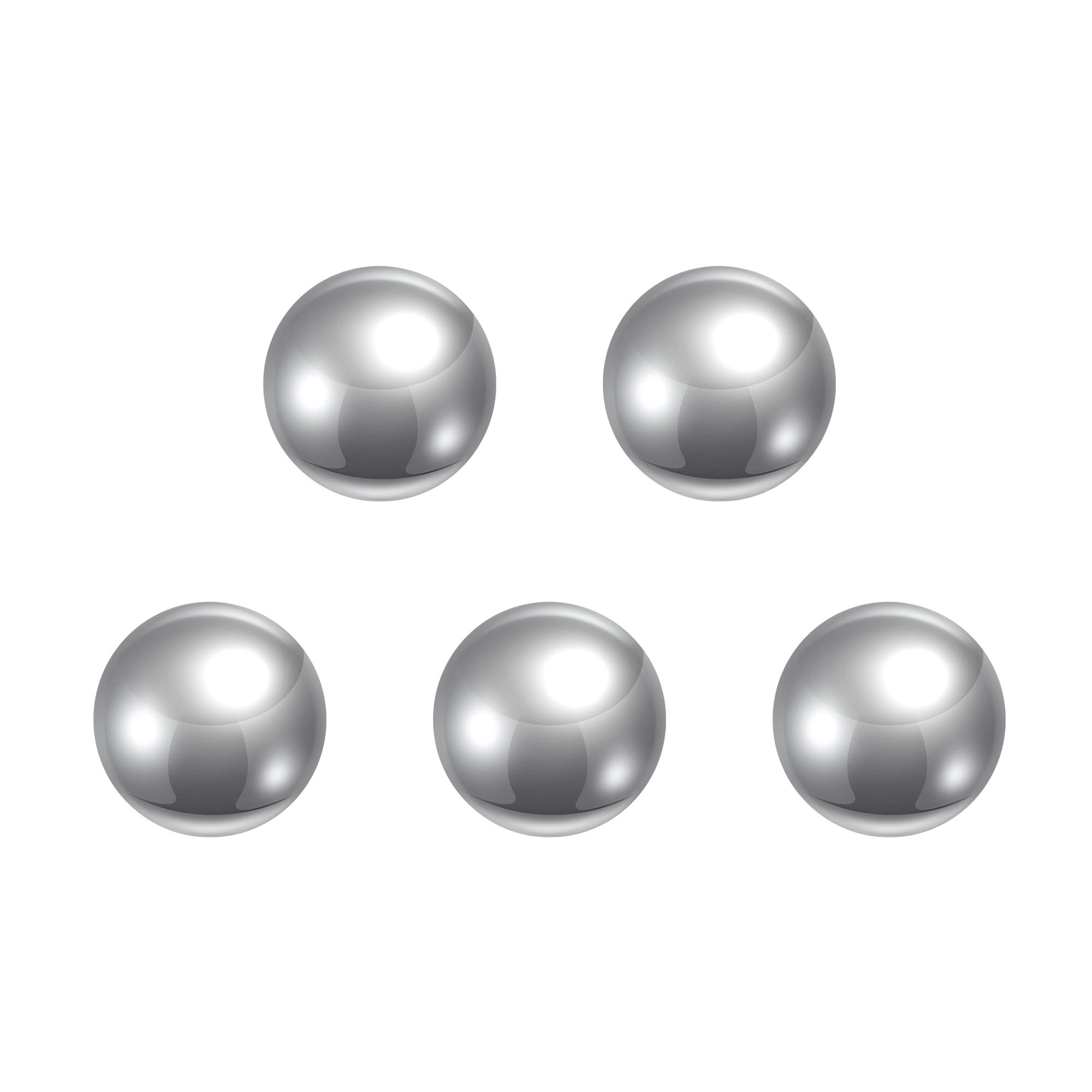 sourcing map 5pcs 15mm 440C Stainless Steel Bearing Balls G25 Precision