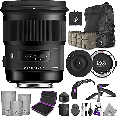 Sigma 50mm Art DG HSM Lens for Canon DSLR Cameras Sigma USB