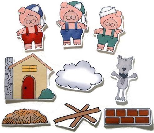 Three Little Pigs Felt Board Story