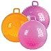 1 Bouncy Knobby Ball With Handles 36 Inches - For Kids Teens And Adults - Assorted Colors, Colors May Vary, Sold Deflated – By Kidsco