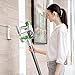 Proscenic Cordless Stick Vacuum, 2-in-1 Cordless Vacuum Cleaner, Powerful Suction Handheld Bagless Stick Vacuum with LED Headlight, Charging Base, Long Lasting, Lightweight, Pets Free