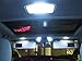 iJDMTOY Xenon White 4-SMD 1.25-Inch 31mm Replacement Bulbs Compatible With Car Interior Map Dome Lights