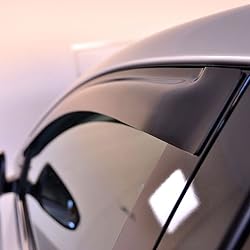 Puermto Side Window Visor Wind Vent Deflector for