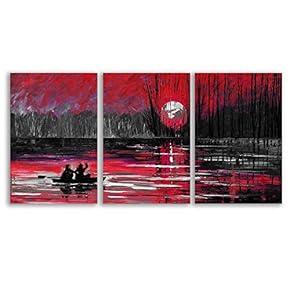Abstract Cloud Tree Pictures Home Wall for Bedroom...