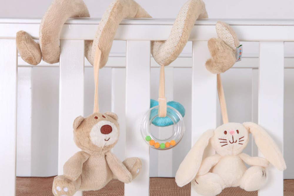 Accesorios oamore Espiral actividades colgar juguetes del cochecito de