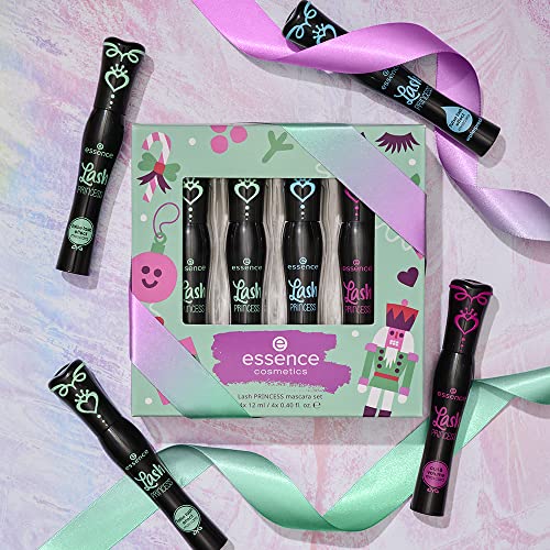 essence Lash Princess Mascara Holiday Gift Set 4 Mascaras in 1 Set