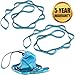 Aerial Yoga Hammock Daisy Chains - Yoga Swing Rope - Yoga Hanging Trapeze Extension Straps - Height Adjustable Nylon Chain Best for Antigravity Yoga Inversion - Home Indoor Outdoor Mount Ropes
