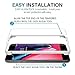 3 Pack LSK Screen Protector - Compatible for iPhone SE 2020, iPhone 8 & 7, Tempered Glass Case Friendly, Installation Tray - Gray