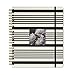 Kate Spade New York Women's Black Stripe Large Full Year Agenda, Black Stripe, One Size
