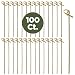 PREXWARE 6 Inch Bamboo Knot Skewers, Twisted Ends Bamboo Picks Cocktail Picks 100 Ct. primary