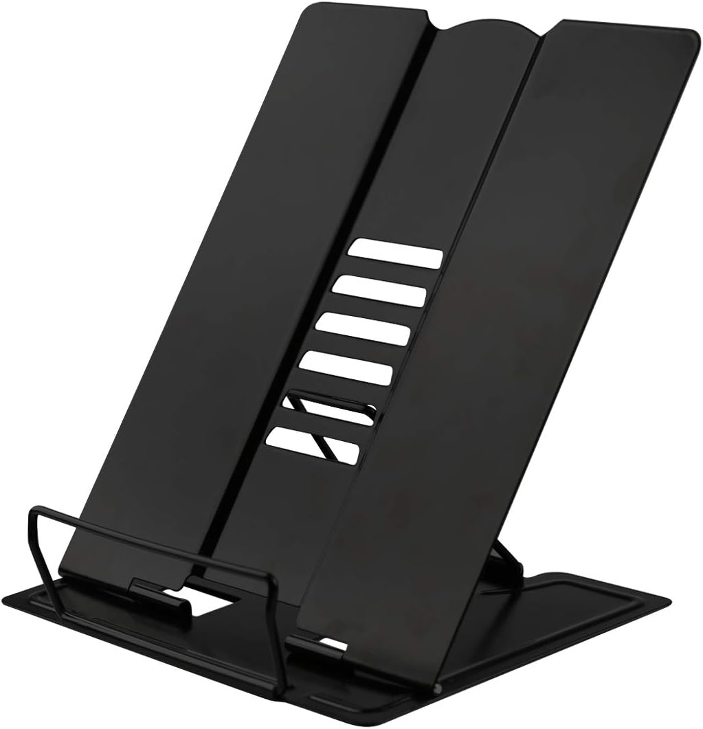 Citmage Desk Book Stand Document Holder Heavy Duty Metal